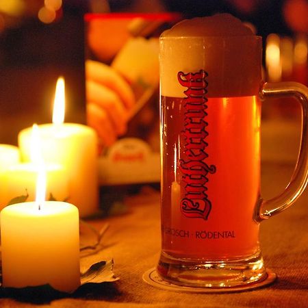 Grosch Brauhotel & Gasthof Rodental Bagian luar foto