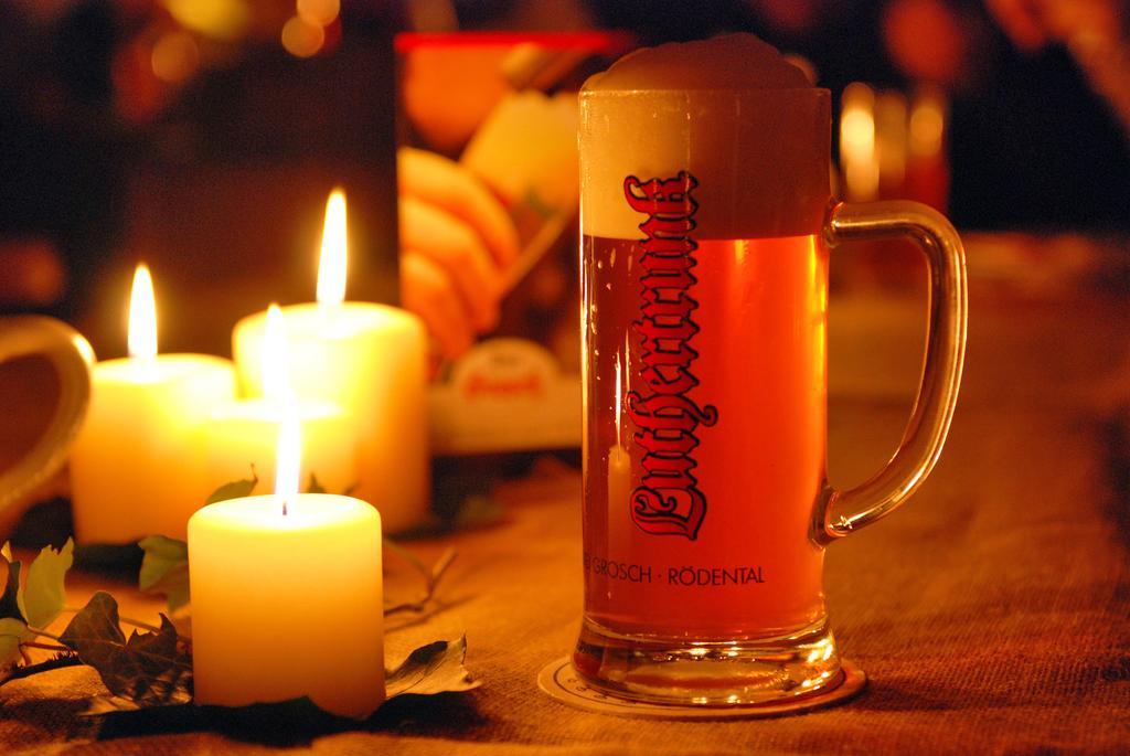 Grosch Brauhotel & Gasthof Rodental Bagian luar foto